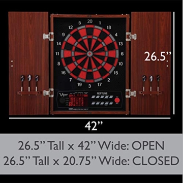 Viper Neptune Electronic Dartboard 55+ Games 16 Players