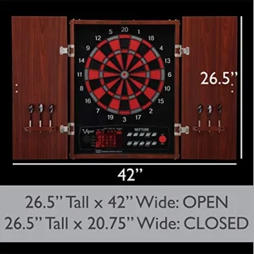 Viper Neptune Electronic Dartboard 55+ Games 16 Players