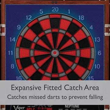 Viper Neptune Electronic Dartboard 55+ Games 16 Players