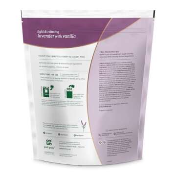 Grab Green Laundry Pods 3-in-1 Lavender Vanilla 60 Count