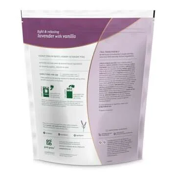 Grab Green Laundry Pods 3-in-1 Lavender Vanilla 60 Count