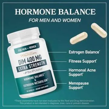 DIM Supplement 400MG for Hormonal Balance and Wellness