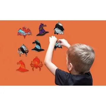 Halloween Pop It Keychain Stress Relief Fidget Toy