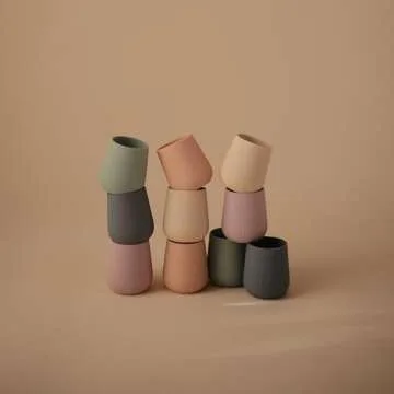 Mushie Silicone Baby Starter Training Cup for Easy Use