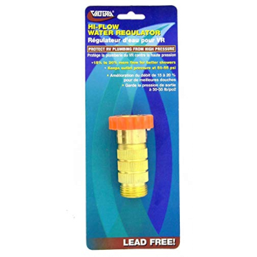 Valterra RV Hi-Flow Water Regulator for Safe Outdoor Use