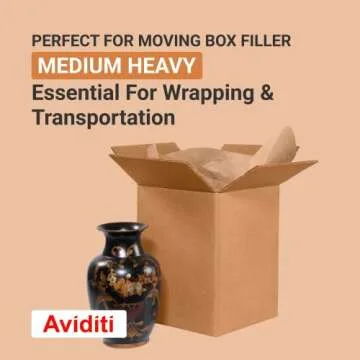 AVIDITI Kraft Shipping Paper Roll - Eco-Friendly Protection