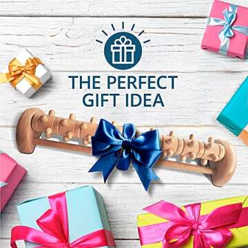 TheraFlow Foot Massager for Plantar Fasciitis Relief - Reflexology Foot Massager for Neuropathy and Foot Pain | Feet Massager for Pain Relief and Circulation - Plantar Fasciitis Roller