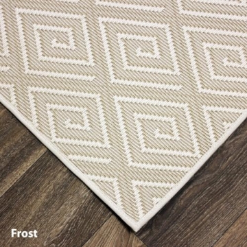 Stylish Modern Area Rug Greek Key Design Perfect for Any Space