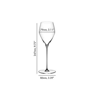 Riedel Veloce Champagne Glasses for Elegant Toasts