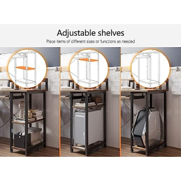 CubiCubi 47 Inch Computer Desk with Keyboard Tray