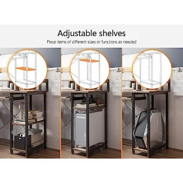 CubiCubi 47 Inch Computer Desk with Keyboard Tray