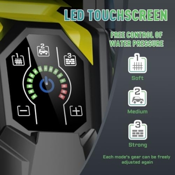 Electric Pressure Washer 4500 PSI Touch Screen Power Washer