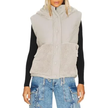 Stylish Imily Bela Womens Winter Sherpa Fleece Vest