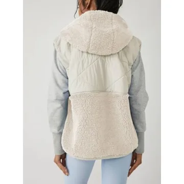 Stylish Imily Bela Womens Winter Sherpa Fleece Vest