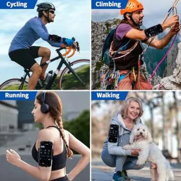 HLOMOM Running Phone Holder Armband - 360° Rotation Design