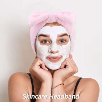 VELSCRUN 6 Pack Hairband - Spa & Face Wash Accessories