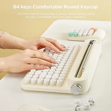 YUNZII ACTTO B305 Wireless Typewriter Keyboard