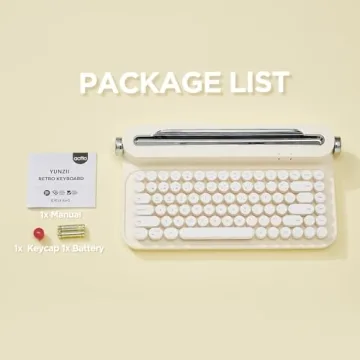 YUNZII ACTTO B305 Wireless Typewriter Keyboard