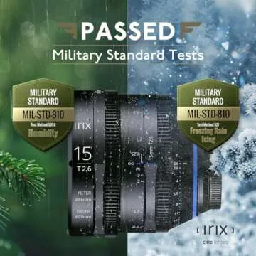 Irix Cine 15mm T2.6 Wide-Angle Lens for Canon Cameras