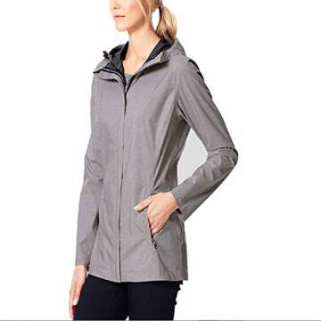 32 DEGREES Women’s Rain Jacket Coat Weatherproof