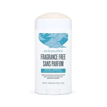 Schmidt's Aluminum Free Natural Deodorant for Women and Men, Fragrance Free 24 Hour Odor Protection,...