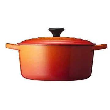 Le Creuset Enameled Cast Iron Signature Round Dutch Oven, 3.5 qt. , Flame