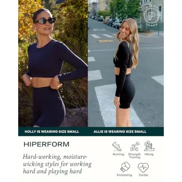 PAVOI ACTIVE Women's Long Sleeve Crop Top for Gym