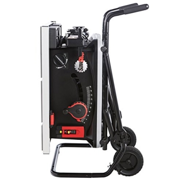 SawStop Jobsite Saw with Mobile Cart for Safety and Precision