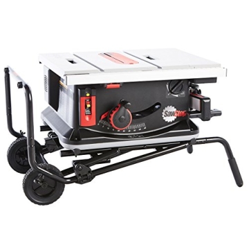 SawStop Jobsite Saw with Mobile Cart for Safety and Precision