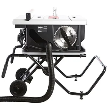 SawStop Jobsite Saw with Mobile Cart for Safety and Precision