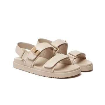 Rihero Women's Adjustable Comfort Flat Sandals for Summer