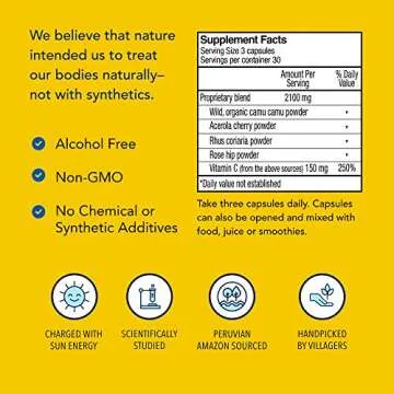 NORTH AMERICAN HERB & SPICE Purely-C - Whole Food Immune Boost