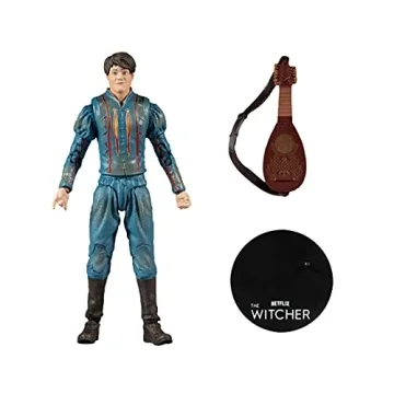 The Witcher Jaskier 7" Action Figure Netflix Series Collectible