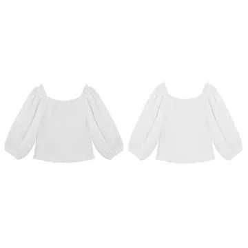 Stylish R.Vivimos Summer Off-The-Shoulder Crop Top for Women