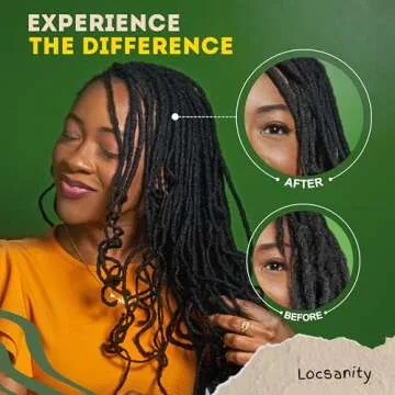 Locsanity Passion Fruit Alcohol-Free Conditioning and Styling Mousse, Rolling, Twisting, Locking Mousse- Dreadlocks, Locs, Sisterlocks, Loose Natural Hair, Braidlocs