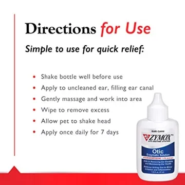 Zymox Otic Enzymatic Ear Solution for Dogs and Cats 1.25oz