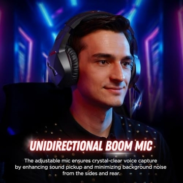 BINNUNE Wireless Gaming Headset for PS5 PC