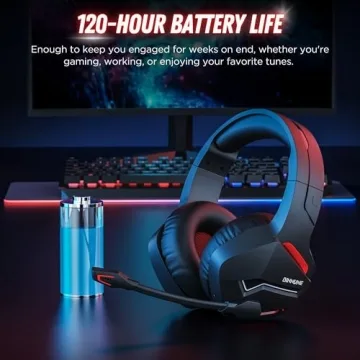 BINNUNE Wireless Gaming Headset for PS5 PC
