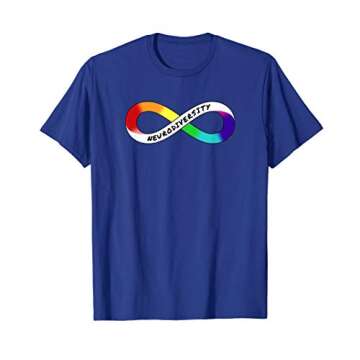 Neurodiversity - Rainbow Infinity for Neurodivergent Pride T-Shirt