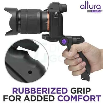 Altura Photo Tripod for DSLR & Mirrorless Cameras - Camera Stabilizer Holder for Canon, Nikon, Sony, Fujifilm, Olympus, Panasonic and More