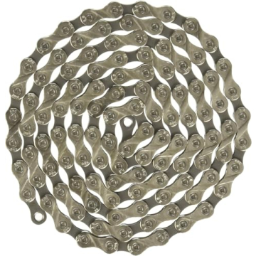 KMC X9 9-Speed X-Series Bicycle Chain | Compatible with Shimano, SRAM, Campagnolo and All Major Systems | Silver