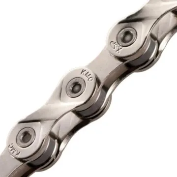 KMC X9 9-Speed X-Series Bicycle Chain | Compatible with Shimano, SRAM, Campagnolo and All Major Systems | Silver