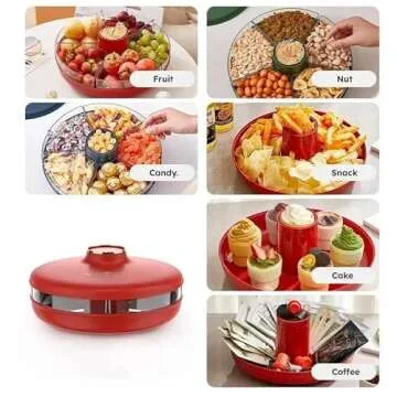 ARMOPIL Rotating Serving Tray - Perfect for Entertaining!