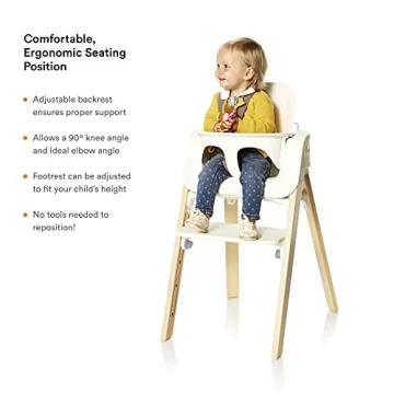 Stokke Steps High Chair Adjustable Ergonomic Design