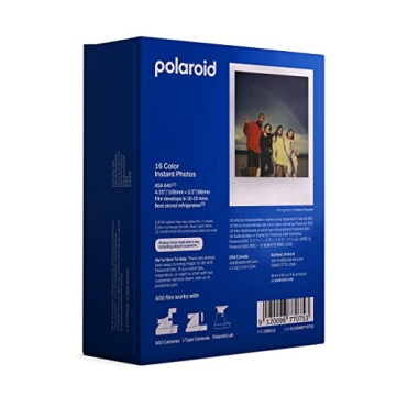 Polaroid 600 Color Film Double Pack - 16 Photos