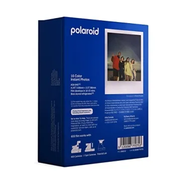 Polaroid 600 Color Film Double Pack - 16 Photos