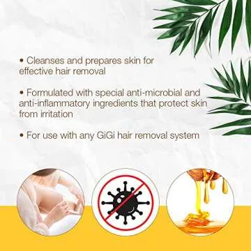 GiGi Pre Hon – Pre-Epilation for Hair Waxing, 8 oz