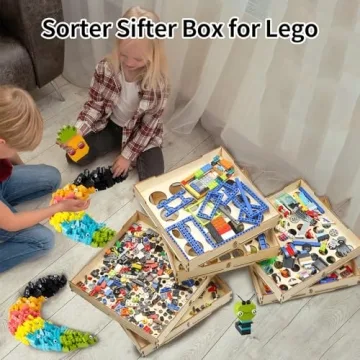 6 Tray Sorter Sifter Box for Lego - Organize and Enjoy