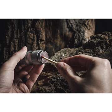 EXOTAC - MATCHCAP XL Waterproof Camping Match Kit Holder with Integrated Striker