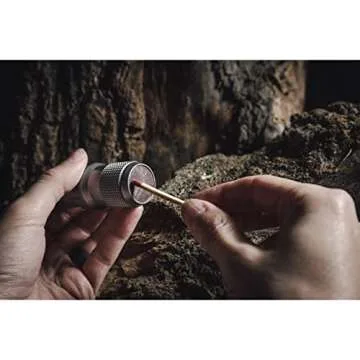 EXOTAC - MATCHCAP XL Waterproof Camping Match Kit Holder with Integrated Striker